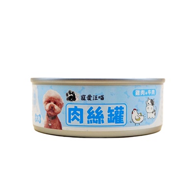 Pboss 寵愛汪喵狗狗肉絲罐