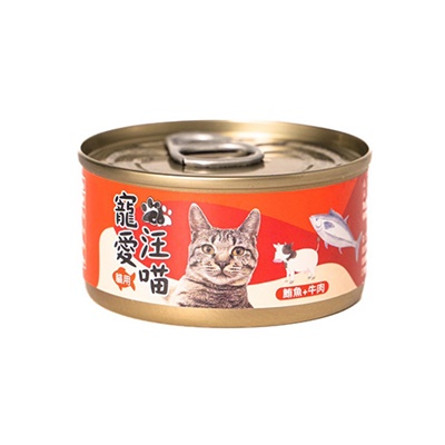 Pboss 寵愛汪喵營養補水貓罐