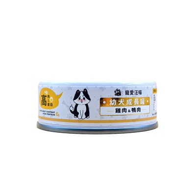 Pboss 寵愛汪喵幼犬成長主食罐